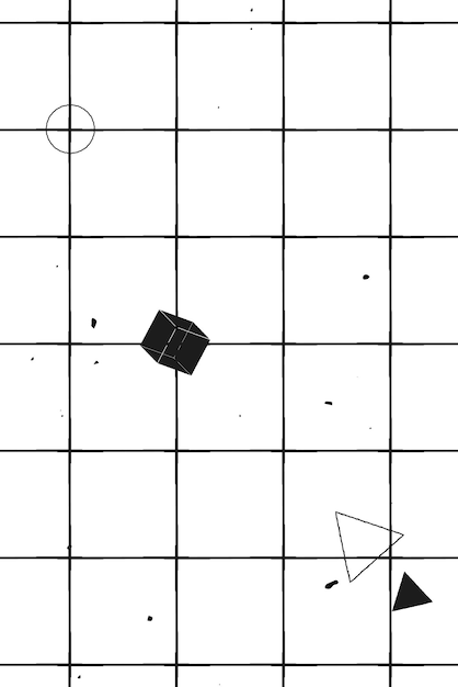 几何图形无缝图案背景