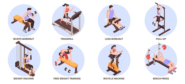 健身房健身器材
