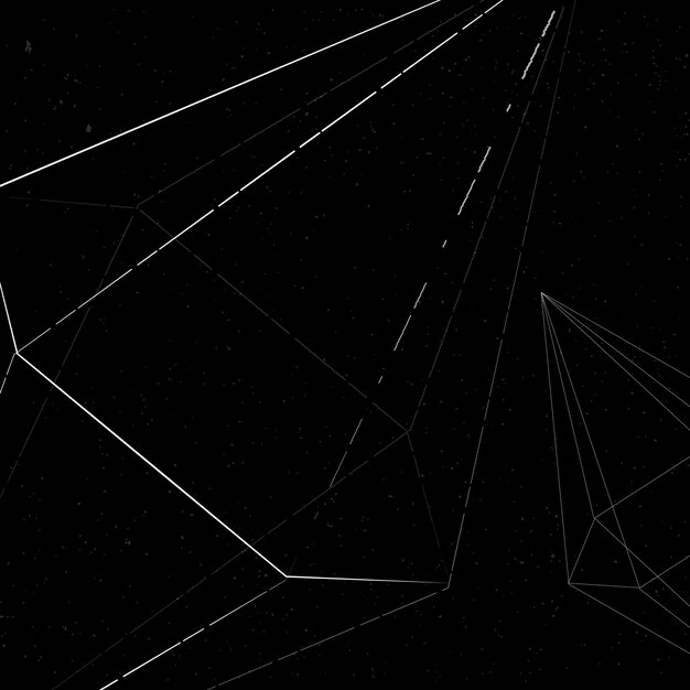 六角几何体线条