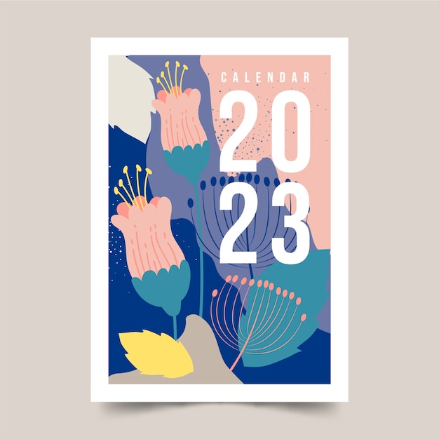 2023年封面贺卡模板