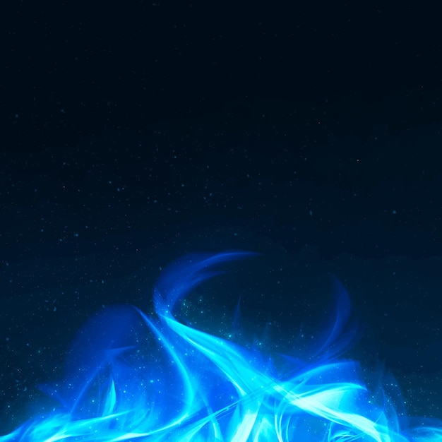 蓝色火焰背景
