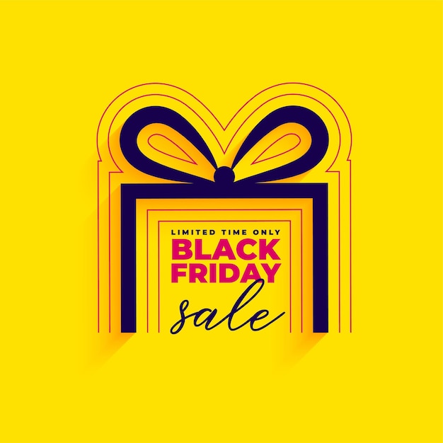 黑色星期五礼物盒