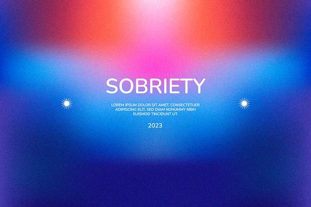 渐变杂色颗粒质感背景