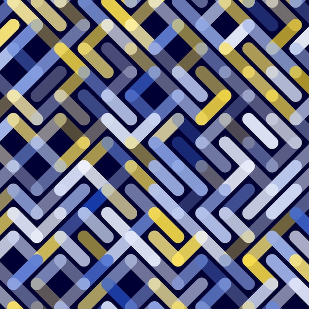 线条线条无缝平铺花纹图案