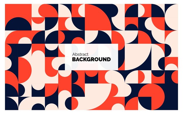 抽象几何平面构成图案花纹