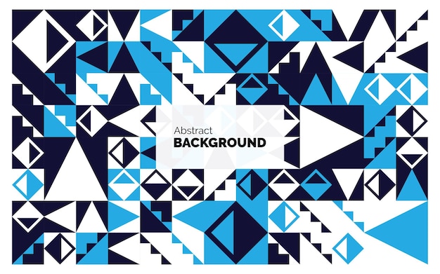 抽象几何平面构成图案花纹