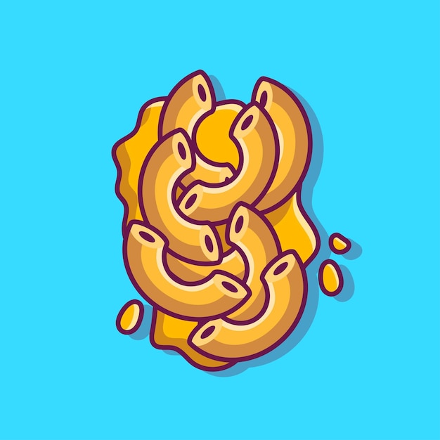 马苏里拉奶酪卡通插画