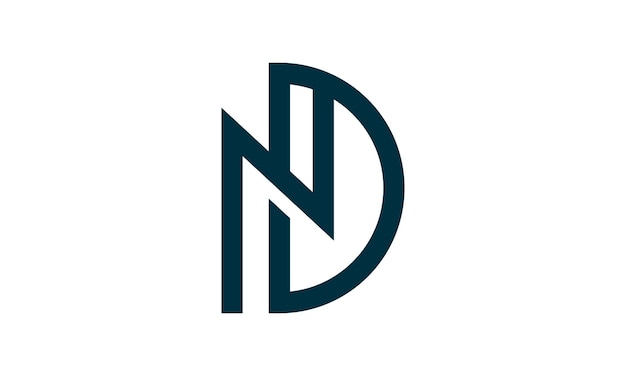 字母ND标志logo