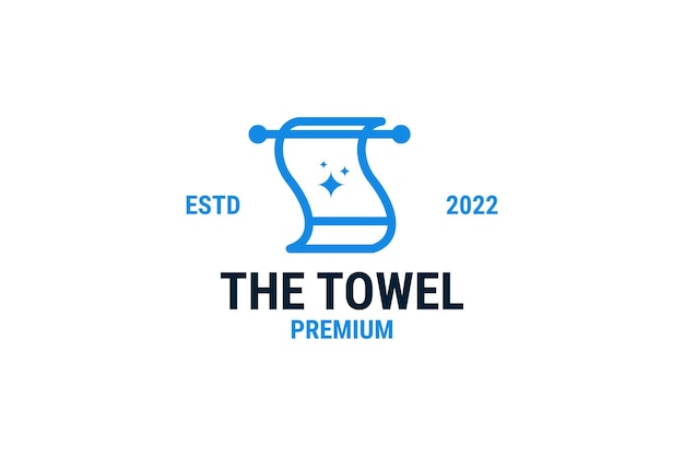 毛巾标志logo图标