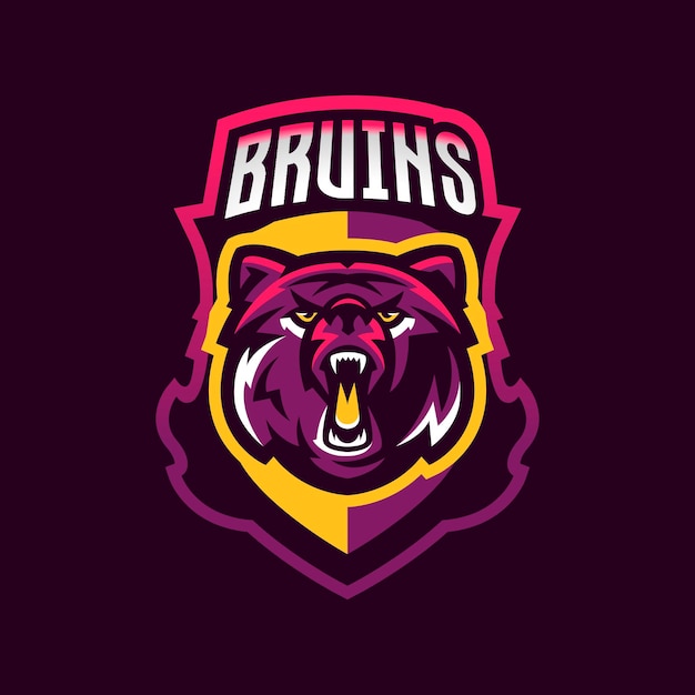 熊电竞队徽标志logo