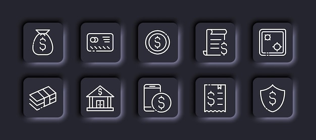 财务理财金融图标