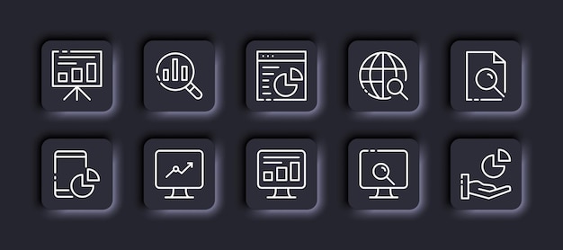 统计柱状图饼状图折线图趋势图标