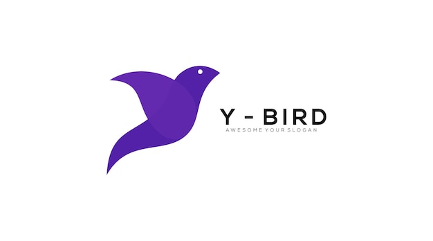 字母Y飞鸟标志logo