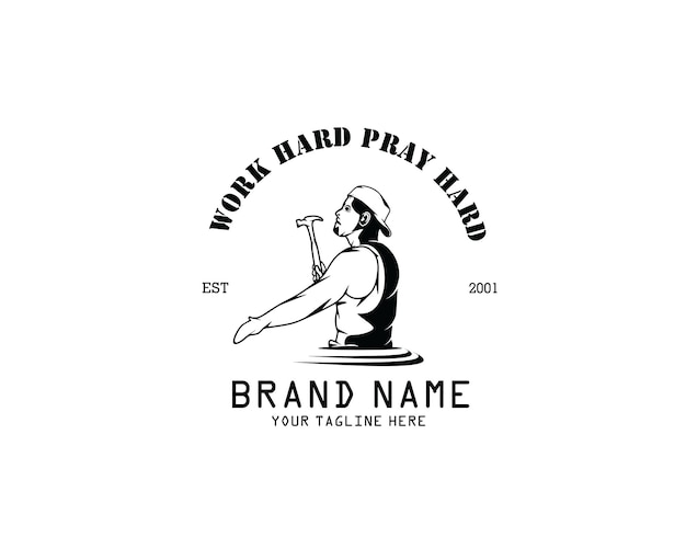 品牌设计师人物装修标志logo