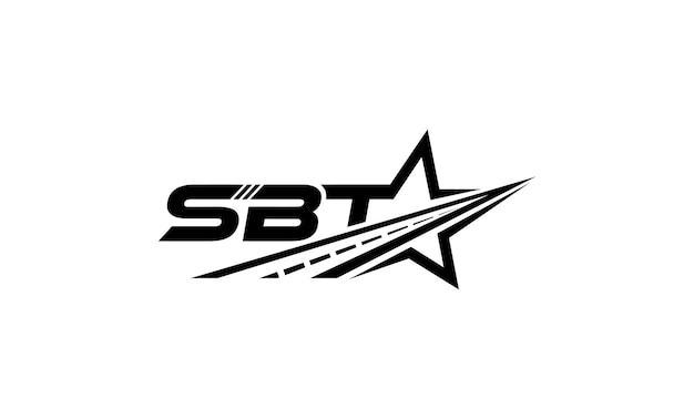 物流运输字母sbt标志logo