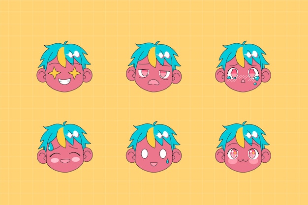 可爱的男孩表情包