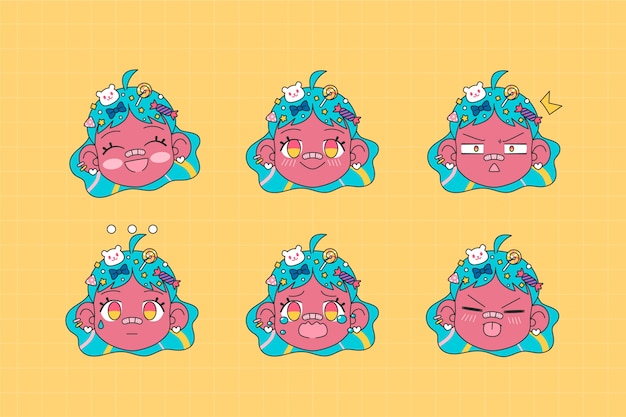 可爱的男孩表情包