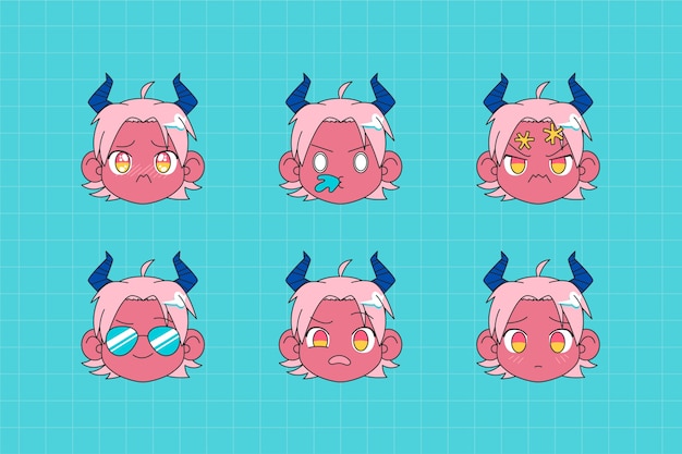 可爱的男孩表情包