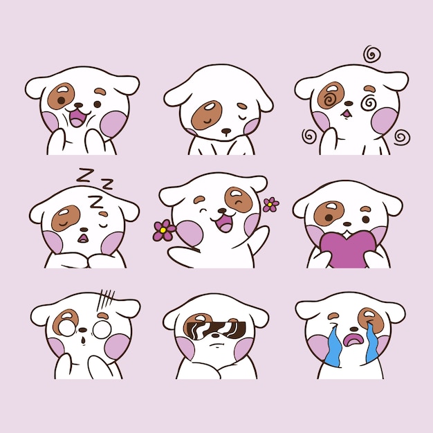 可爱的小狗表情包