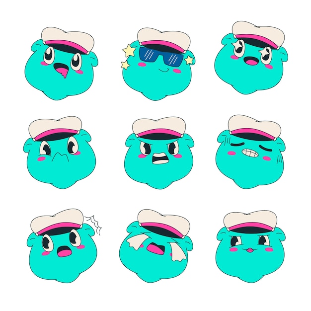 可爱的卡通表情包