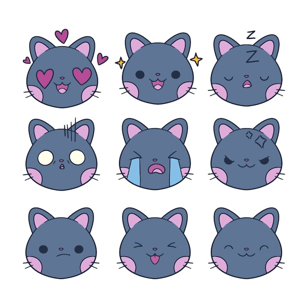 可爱的小猫表情包