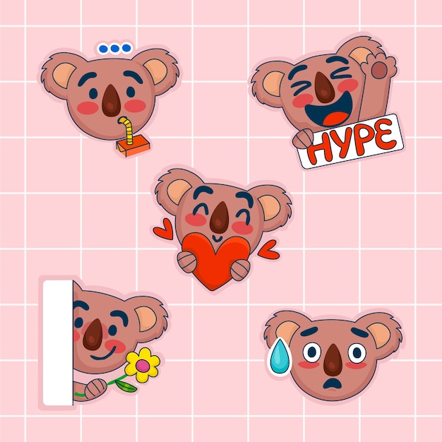 可爱的考拉表情包