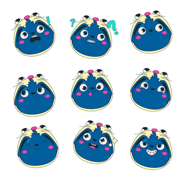 可爱的动物表情包