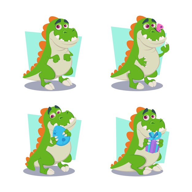 可爱的鳄鱼表情包