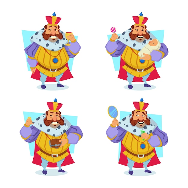 可爱的国王表情包