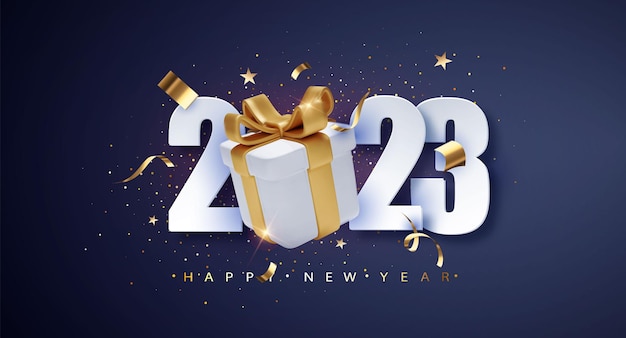 2023年新年春节元旦数字活动背景