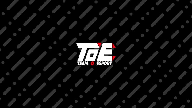 字母toe电竞游戏队标队徽标志logo