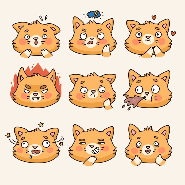 可爱的小猫咪表情包