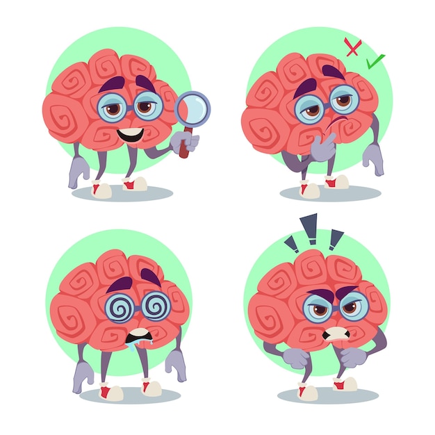 大脑表情包