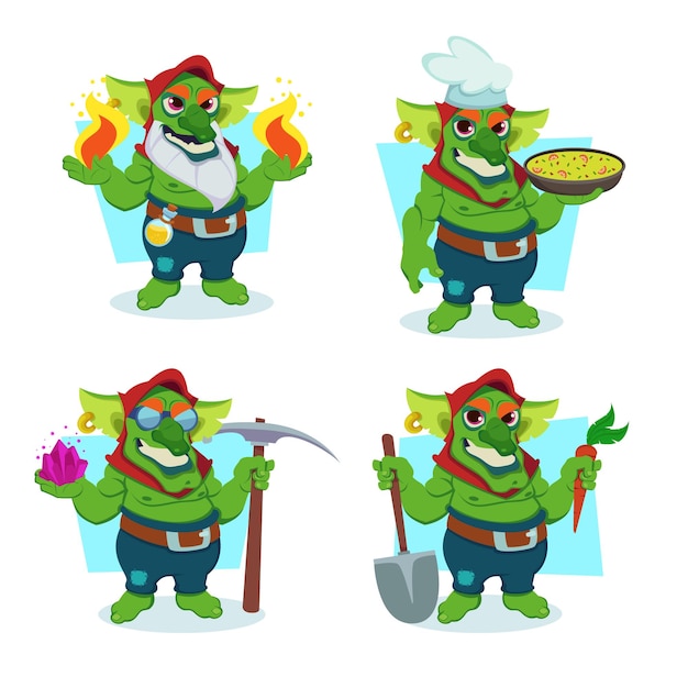 地精矿工表情包