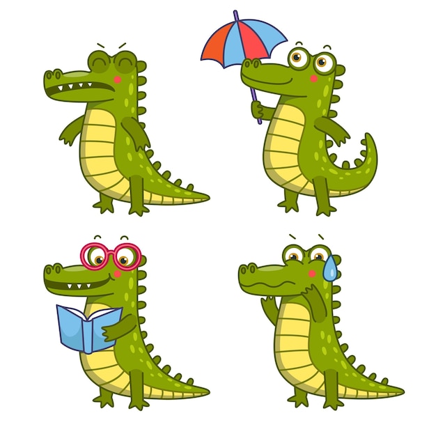 鳄鱼表情包