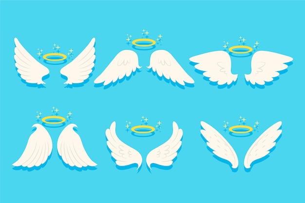 天使光环光圈翅膀