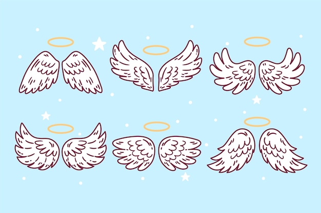 天使光环光圈翅膀