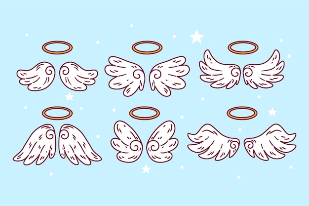 天使光环光圈翅膀