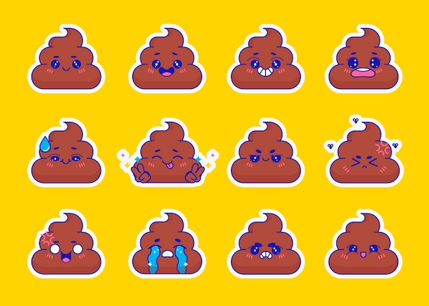 便便粑粑大便表情包