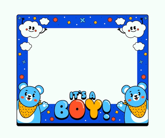 生日布景边框元素