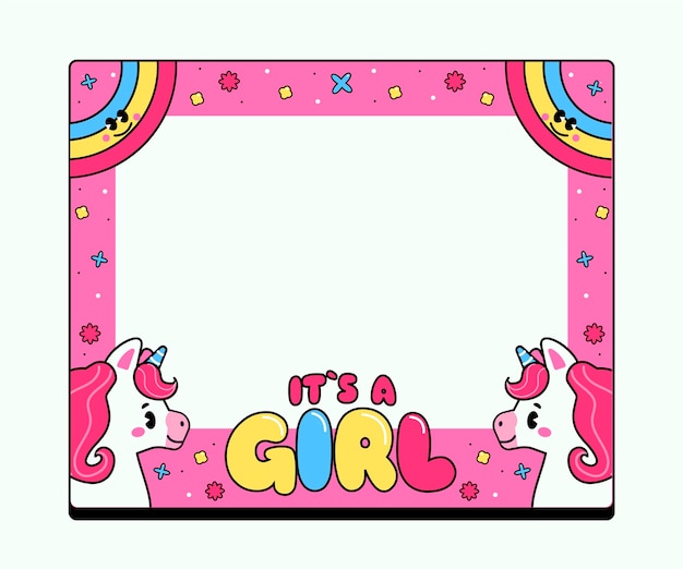 生日布景边框元素