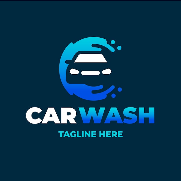 洗车洗咖汽车标志logo