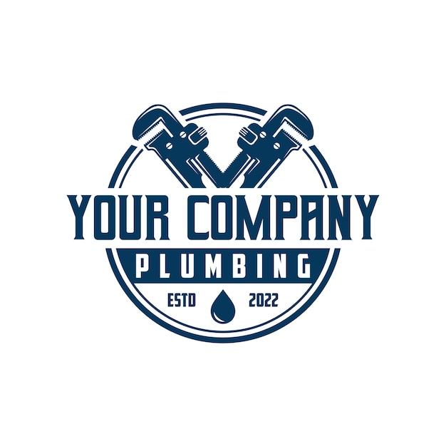 水管维修扳手标志logo