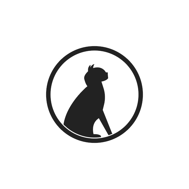 小猫宠物店宠物医院标志logo