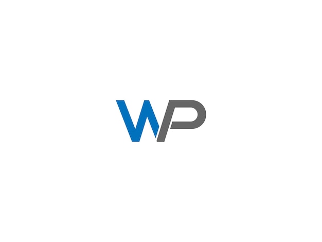 字母wp标志logo