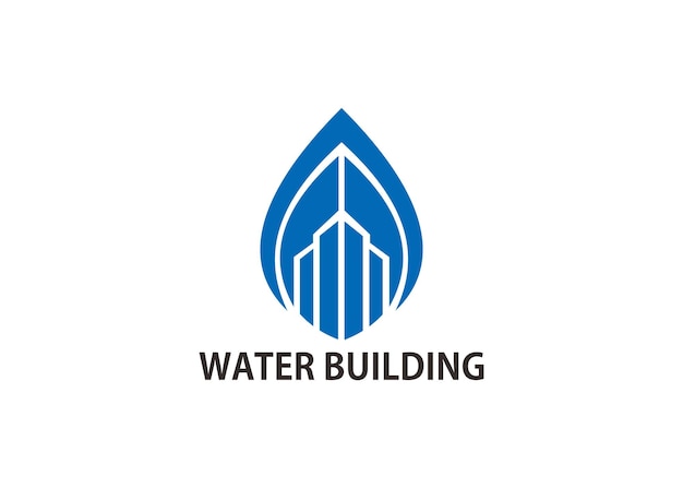 建筑轮船水滴高楼船首标志logo