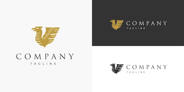 格里芬鹰翼标志logo