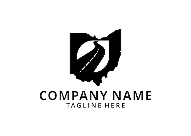 道路马路标志logo