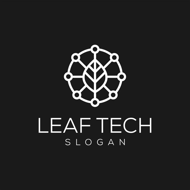 叶子生态环保绿色有机标志logo