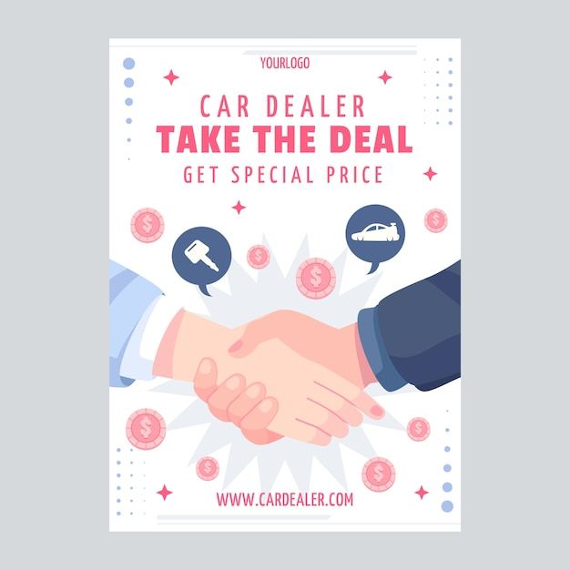 汽车销售banner横幅模板